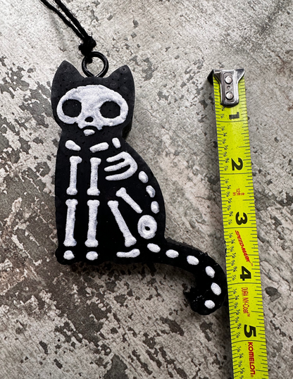 Skeleton Cat Freshie – Customizable!