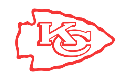 KC Kansas City Chiefs Window Sticker Vinyl Decal any size any color NFL Kelce