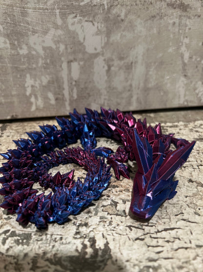 3D Crystal Dragon